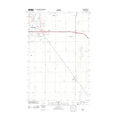 2013 Map of Sabin, 2013 Print