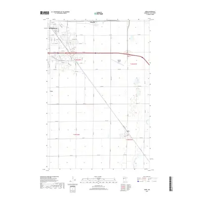 2019 Map of Sabin, 2019 Print