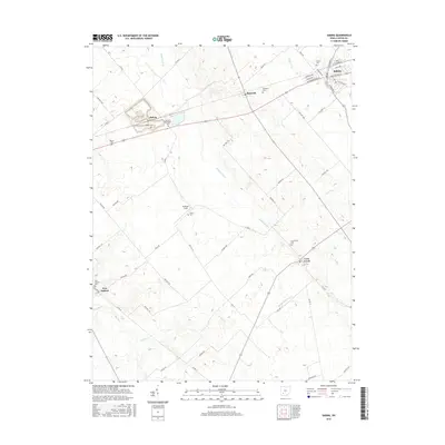2016 Map of Sabina, 2016 Print