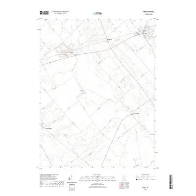 2019 Map of Sabina, 2019 Print