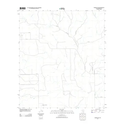 2013 Map of Sabinal NE, 2013 Print