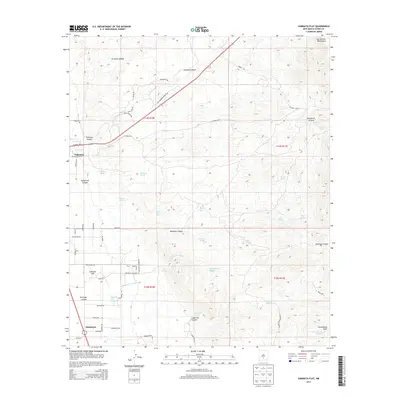2013 Map of Sabinata Flat, 2013 Print
