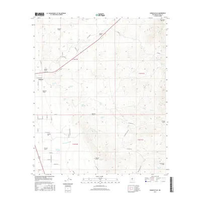 2017 Map of Sabinata Flat, 2017 Print