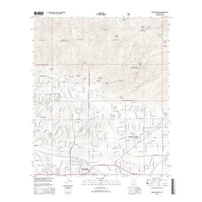 2014 Map of Sabino Canyon, 2014 Print