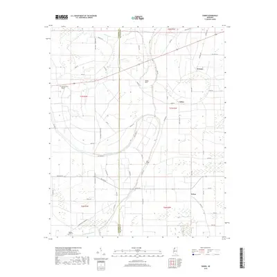 2018 Map of Sabino, 2018 Print