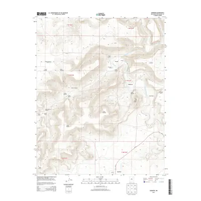 2013 Map of Sabinoso, 2013 Print