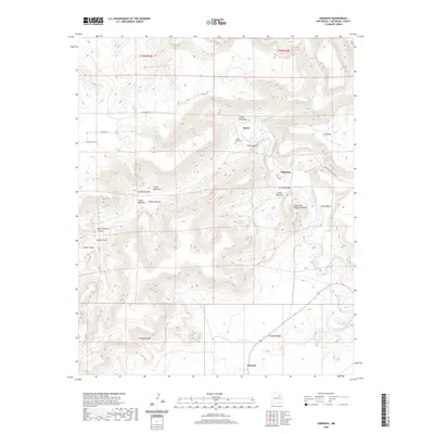 2020 Map of Sabinoso, 2020 Print