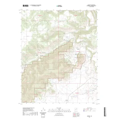 2023 Map of Sabinoso, 2023 Print