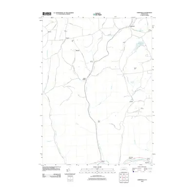 2010 Map of Sabinsville, 2010 Print