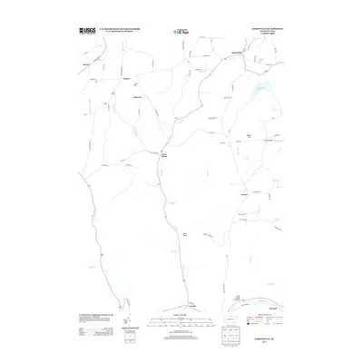 2013 Map of Sabinsville, 2013 Print