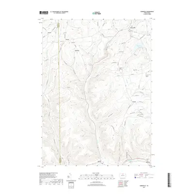 2019 Map of Sabinsville, 2019 Print