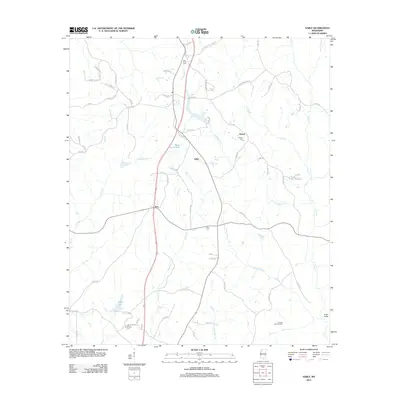 2012 Map of Sable, 2012 Print