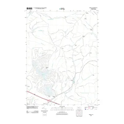 2010 Map of Sabula, 2010 Print