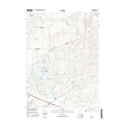 2016 Map of Sabula, 2016 Print
