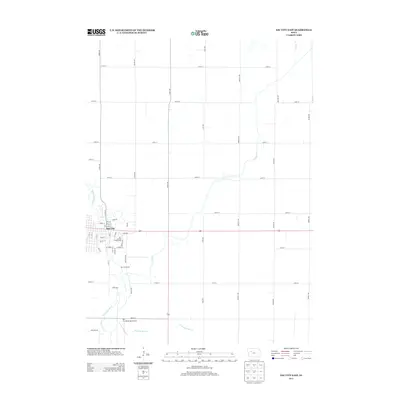 2013 Map of Sac City East, 2013 Print