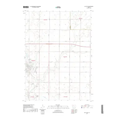 2018 Map of Sac City East, 2018 Print