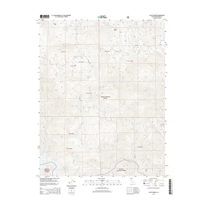 2015 Map of Sacate Ridge, 2015 Print