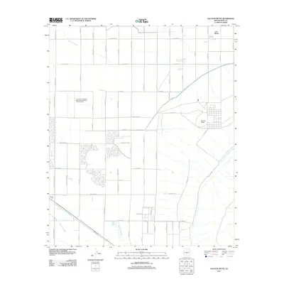 2011 Map of Sacaton Butte, 2011 Print