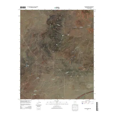 2013 Map of Sacaton Draw, 2013 Print