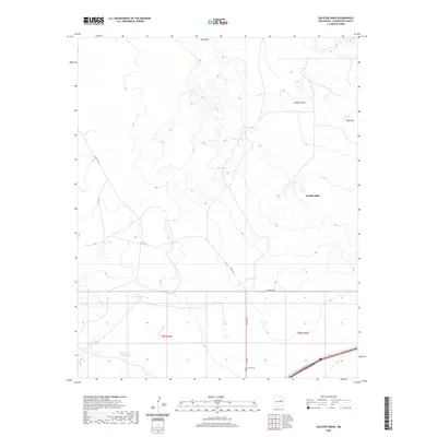 2020 Map of Sacaton Draw, 2020 Print