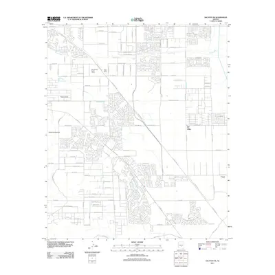 2011 Map of Sacaton NE, 2011 Print