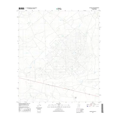 2016 Map of Sacatosa Tank, 2016 Print