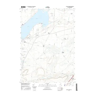 2016 Map of Sackets Harbor, 2016 Print