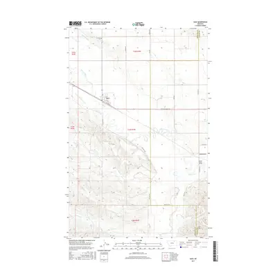 2017 Map of Saco, 2017 Print