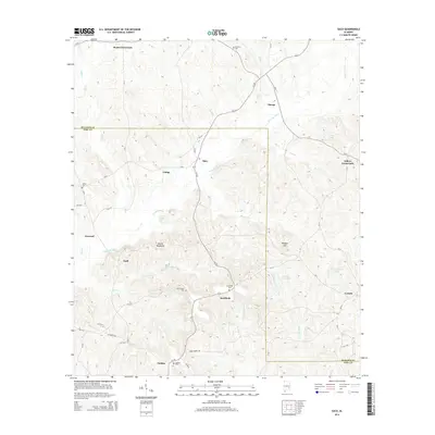 2014 Map of Saco, 2014 Print