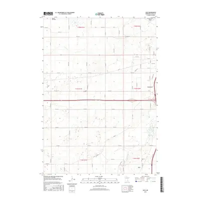 2016 Map of Saco, 2016 Print