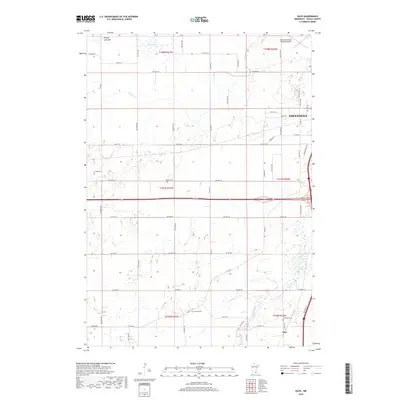 2019 Map of Saco, 2019 Print