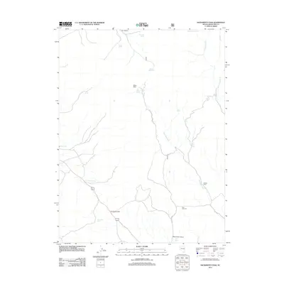 2012 Map of Sacramento Pass, 2012 Print