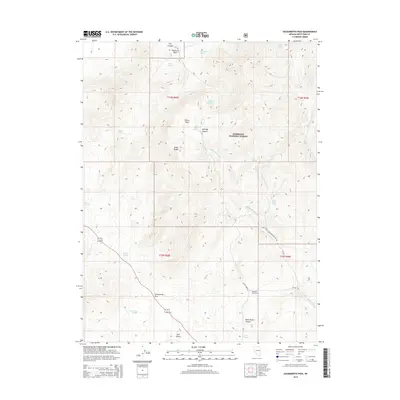 2014 Map of Sacramento Pass, 2014 Print