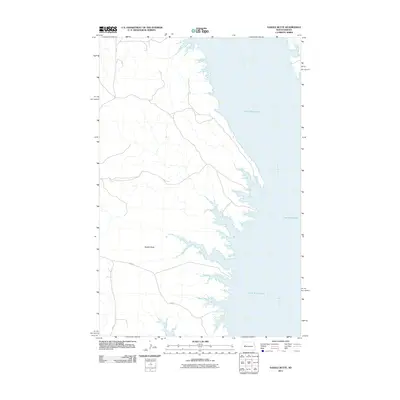 2011 Map of Saddle Butte, 2011 Print
