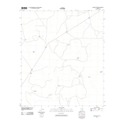 2010 Map of Saddle Butte, 2010 Print