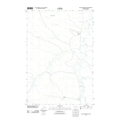 2011 Map of Saddle Horse Butte, 2011 Print