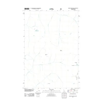 2011 Map of Saddle Mountain, 2011 Print