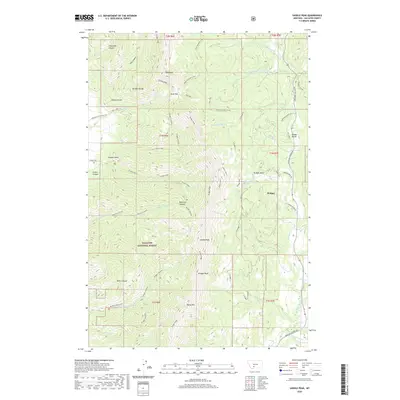 2020 Map of Saddle Peak, 2020 Print
