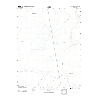 2012 Map of Saddle Peak Hills, 2012 Print