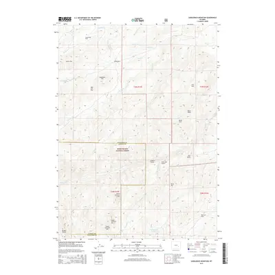 2015 Map of Saddleback Mountain, 2015 Print