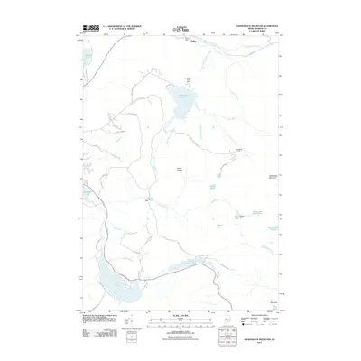 2011 Map of Saddleback Mountain, 2011 Print