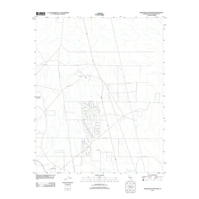 2012 Map of Saddleback Mountain, 2012 Print