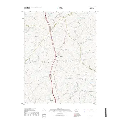 2019 Map of Sadieville, 2019 Print