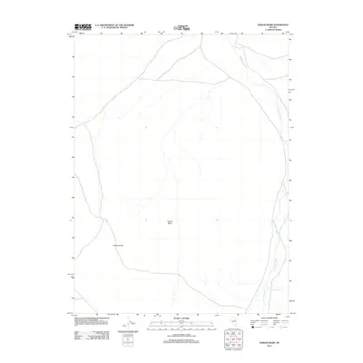 2012 Map of Sadler Basin, 2012 Print