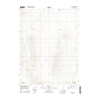 2014 Map of Sadler Basin, 2014 Print