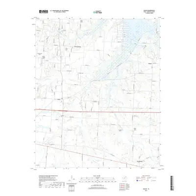 2019 Map of Sadler, 2019 Print