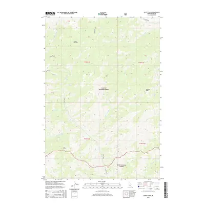 2017 Map of Safety Creek, 2017 Print