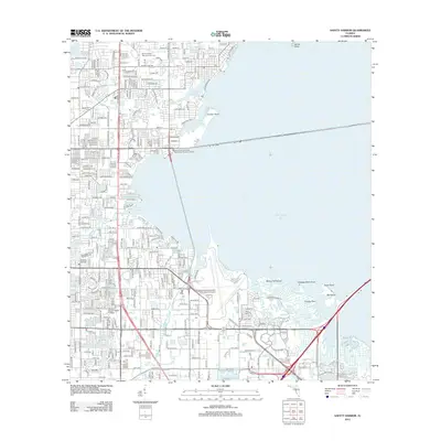 2012 Map of Safety Harbor, 2012 Print