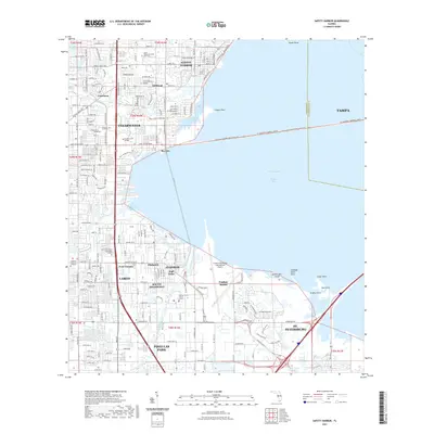 2021 Map of Safety Harbor, 2021 Print