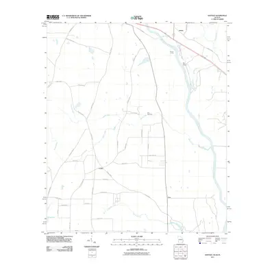 2011 Map of Saffold, 2011 Print